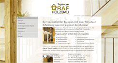 Desktop Screenshot of holzbaugraf.ch